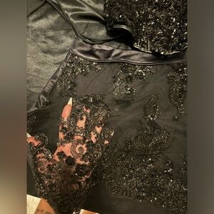 Corset and skirt custom outfit